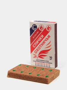 Спички охотничьи "Следопыт-Экстрим" длительного горения
